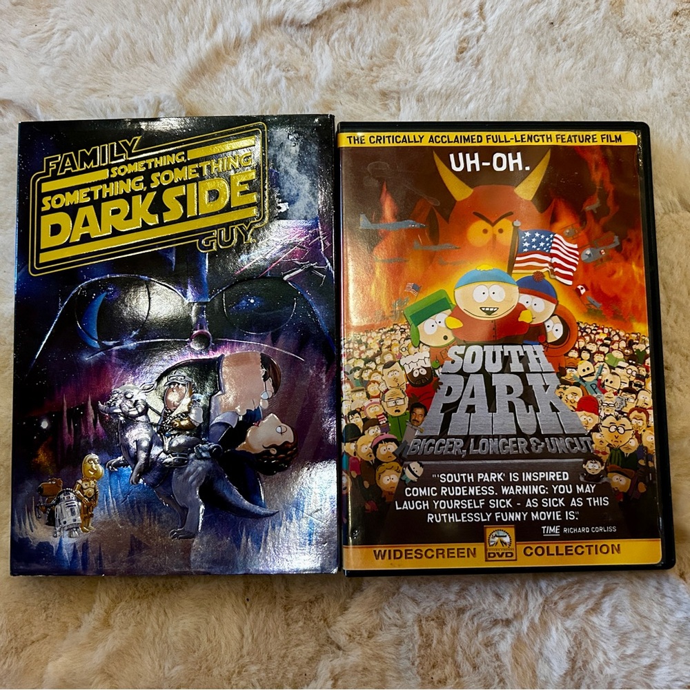 South Park Movie & Dark Side Family Guy DVD Set